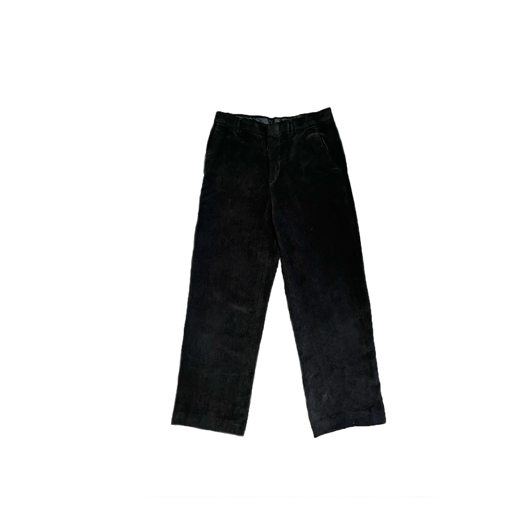 Black Cord Trousers